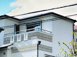 吹田市 - 築11年以上2階戸建て初めての外壁・屋根塗装【No.56】