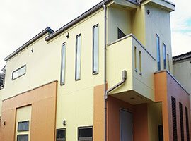練馬区 - 2階戸建ての外壁塗装・雨樋掃除【No.76】