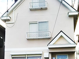 久留米市 - 築31年延床102㎡3階戸建ての外壁・屋根塗装【No.171】