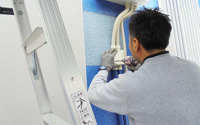 塗装の障害物を一旦よける