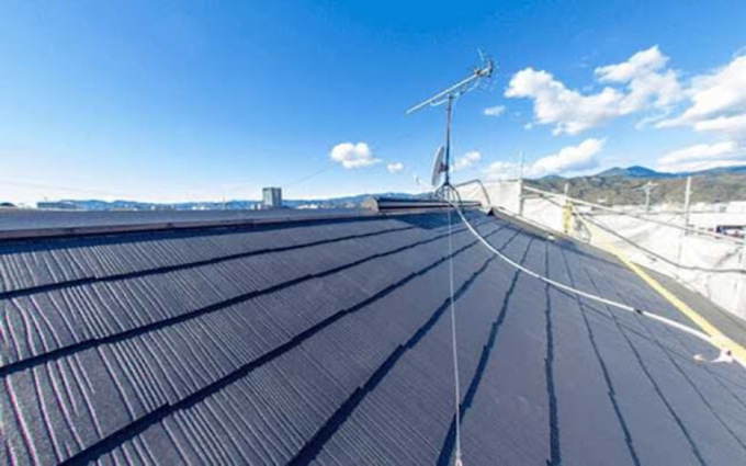 晴れの日の屋根の様子